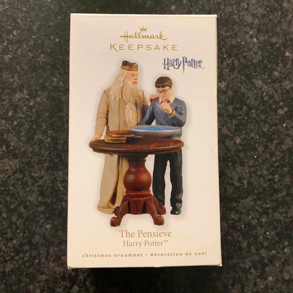 Harry Potter Hallmark Keepsake. The pensieve.